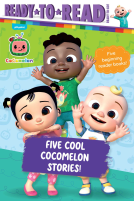 book cover for Five Cool CoComelon Stories!