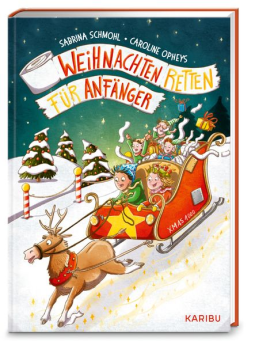Buchcover für Weihnachten retten für Anfänger – Eine Adventsgeschichte in 24 Kapiteln