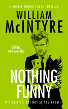 book cover for Nothing Funny