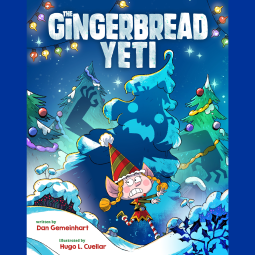 book cover for The Gingerbread Yeti