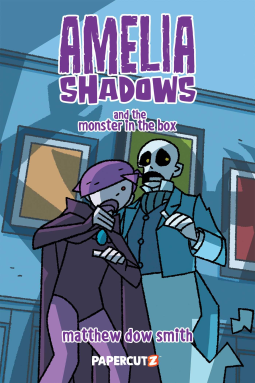 book cover for Amelia Shadows and the Monster in the Box