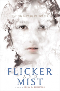 book cover for Flicker and Mist