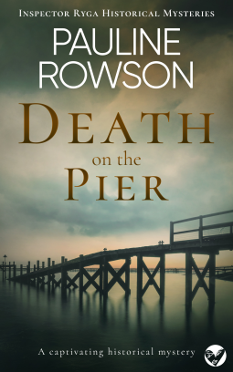 book cover for Death on the Pier