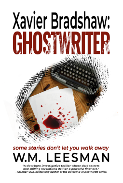 book cover for Xavier Bradshaw: Ghostwriter