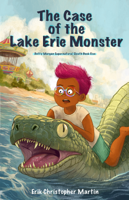 book cover for The Case of the Lake Erie Monster