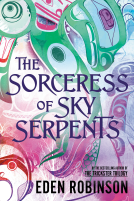 book cover for The Sorceress of Sky Serpents