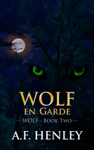 book cover for Wolf en Garde