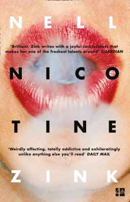 book cover for Nicotine