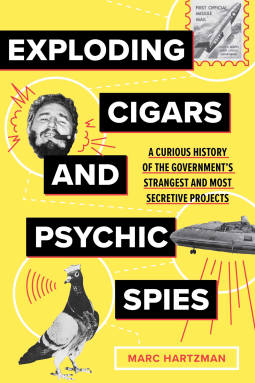 book cover for Exploding Cigars and Psychic Spies