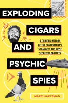 book cover for Exploding Cigars and Psychic Spies