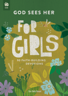 book cover for God Sees Her for Girls