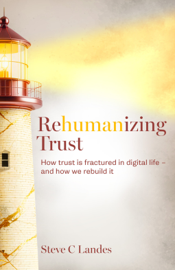book cover for Rehumanizing Trust