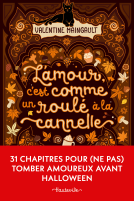 Couverture du livre pour L''amour c'est comme un roulé à la cannelle