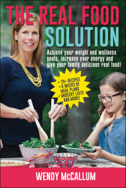 book cover for The Real Food Solution