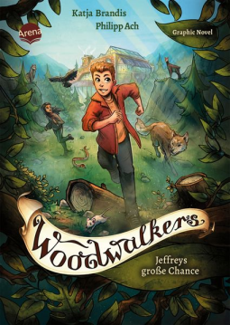 Buchcover für Woodwalkers – Graphic Novel (1). Jeffreys große Chance