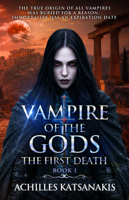 book cover for Vampire of the Gods
