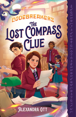 book cover for The Lost Compass Clue