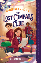 book cover for The Lost Compass Clue