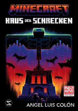 Buchcover für Minecraft. Haus der Schrecken