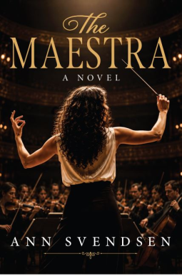 book cover for The Maestra