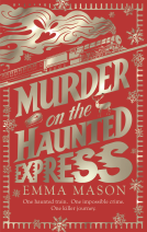 book cover for Murder on the Haunted Express