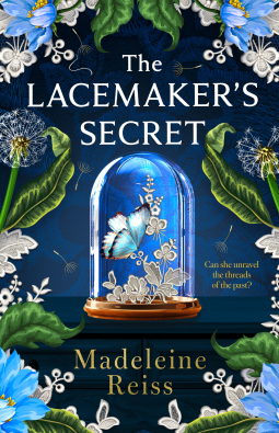 book cover for The Lacemaker’s Secret
