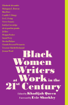 book cover for Black Women Writers at Work in the 21st Century