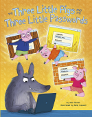 book cover for The Three Little Pigs and the Three Little Passwords