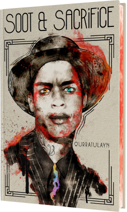 book cover for Soot & Sacrifice
