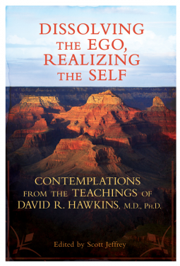 book cover for Dissolving the Ego, Realizing the Self