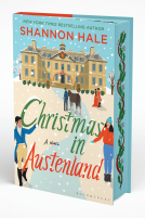 book cover for Christmas in Austenland