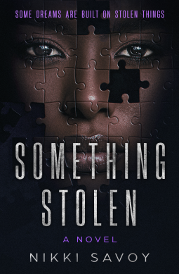book cover for Something Stolen