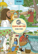 book cover for Search and Find in Bible Stories, New Testament