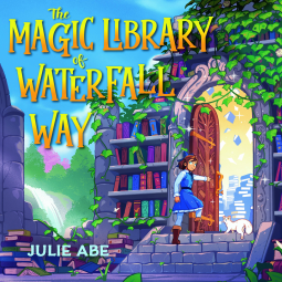 book cover for The Magic Library of Waterfall Way