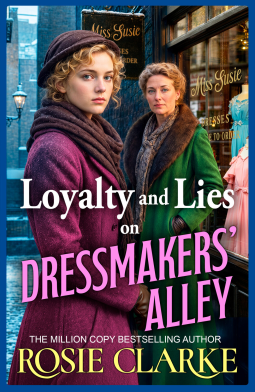 book cover for Loyalty and Lies on Dressmakers' Alley