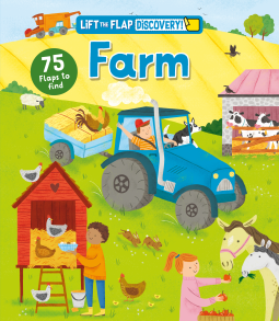book cover for Lift the Flap: Discovery! Farm