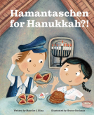 book cover for Hamantaschen for Hanukkah?!