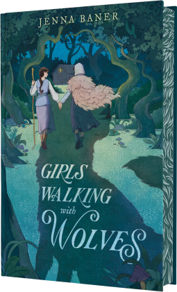 book cover for Girls Walking with Wolves