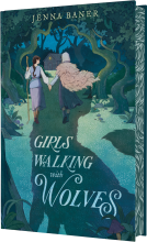 book cover for Girls Walking with Wolves