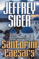 book cover for Santorini Caesars