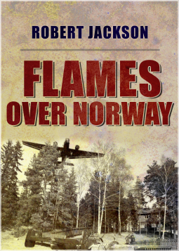 book cover for Flames Over Norway