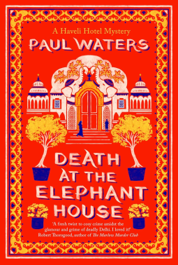book cover for Death at the Elephant House