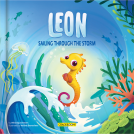 book cover for Leon, Sailing Through the Storm