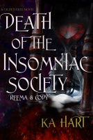 book cover for Death of the Insomniac Society