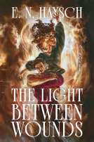 book cover for The Light Between Wounds