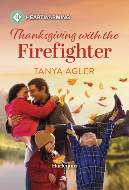 book cover for Thanksgiving with the Firefighter