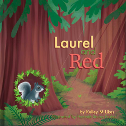 book cover for Laurel and Red
