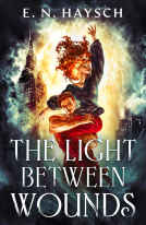 book cover for The Light Between Wounds