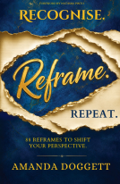 book cover for Recognise. Reframe. Repeat