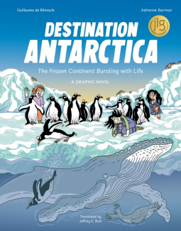 book cover for Destination Antarctica